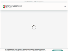 Tablet Screenshot of notar-wegerhoff.de